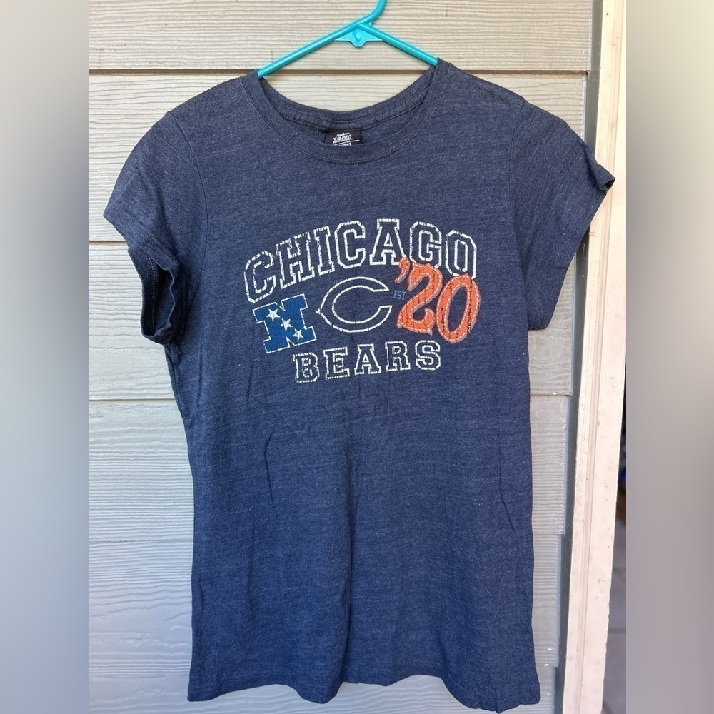 Women’s NFL team apparel‎ large Chicago bears shirt sleeve tshirt